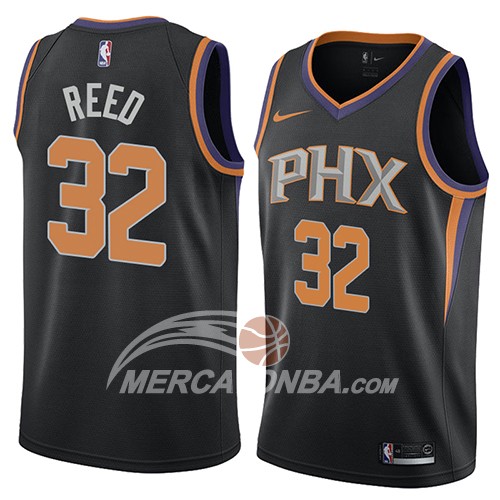 Maglia NBA Phoenix Suns Davon Reed Statement 2018 Nero